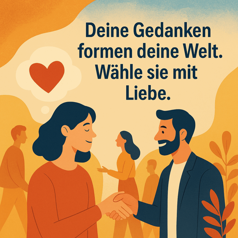 Mit liebevollen Gedanken die Welt verändern – und sich selbst gleich mit