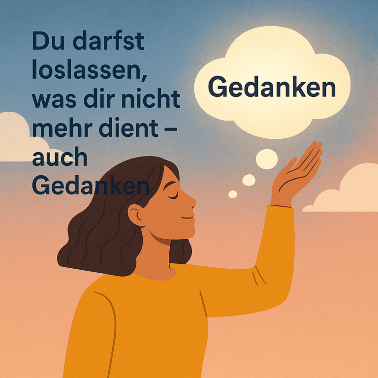 Loslassen lernen: Wie du dich von Gedanken befreist, die dir nicht mehr guttun
