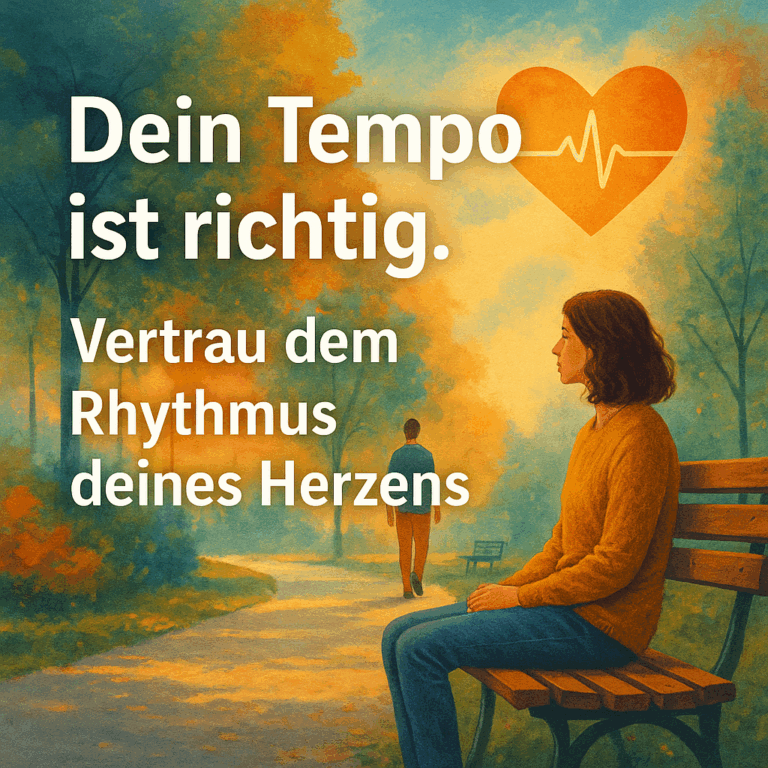 In deinem Takt zum Glück – warum dein Tempo genau richtig ist