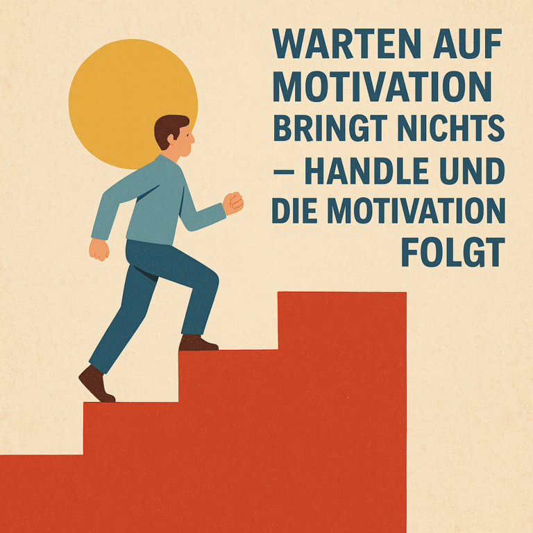 Motivation kommt beim Machen – wie du ins Handeln kommst und dabei innerlich wächst