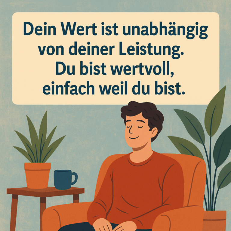 Wertvoll ohne Leistung: Warum du nichts tun musst, um genug zu sein