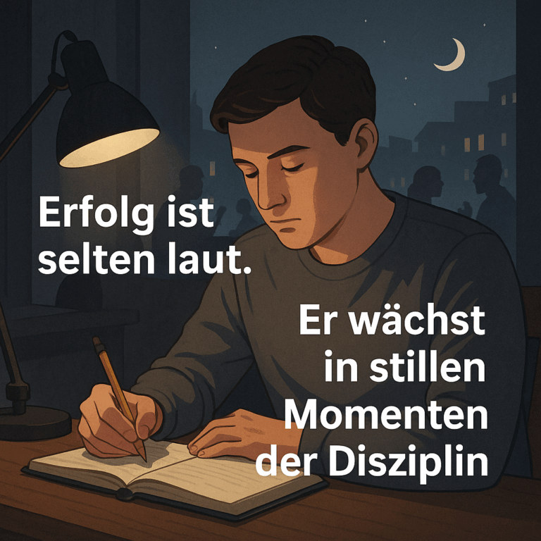 Still und stark: Warum echter Erfolg leise beginnt