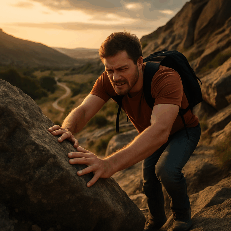 Wenn der Weg steinig wird: Warum Hindernisse deine wahre Motivation offenbaren