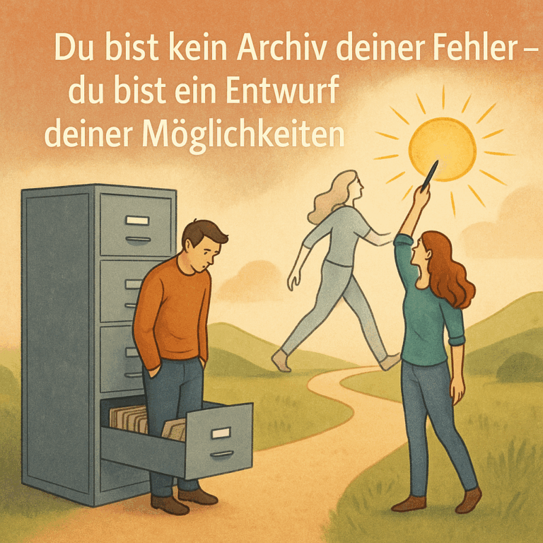 Entfalte dich neu: Warum du mehr bist als die Summe deiner Fehler
